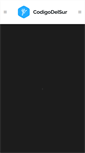 Mobile Screenshot of codigodelsur.com