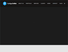 Tablet Screenshot of codigodelsur.com